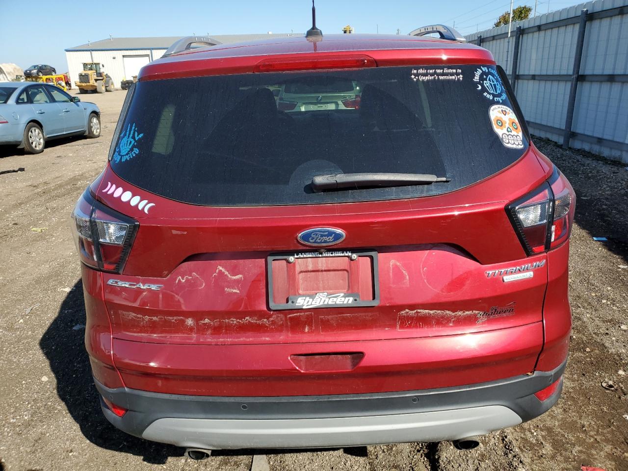 2017 Ford Escape Titanium VIN: 1FMCU0J97HUB88417 Lot: 84361825