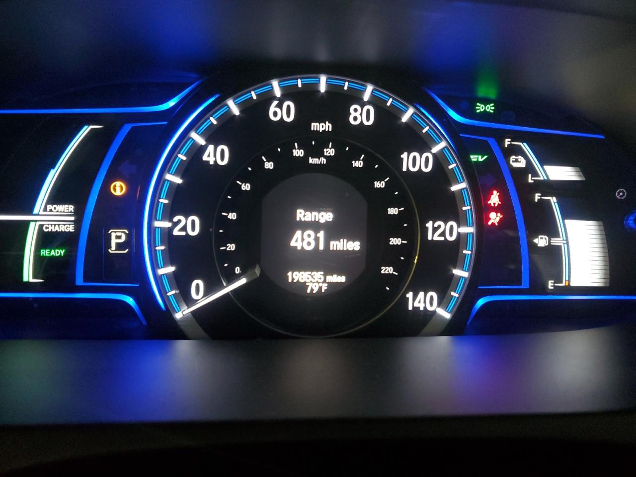 2017 Honda Accord Hybrid Exl VIN: JHMCR6F59HC023262 Lot: 81389725