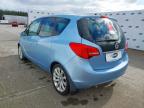 2013 VAUXHALL MERIVA SE TURBO  for sale at Copart WHITBURN