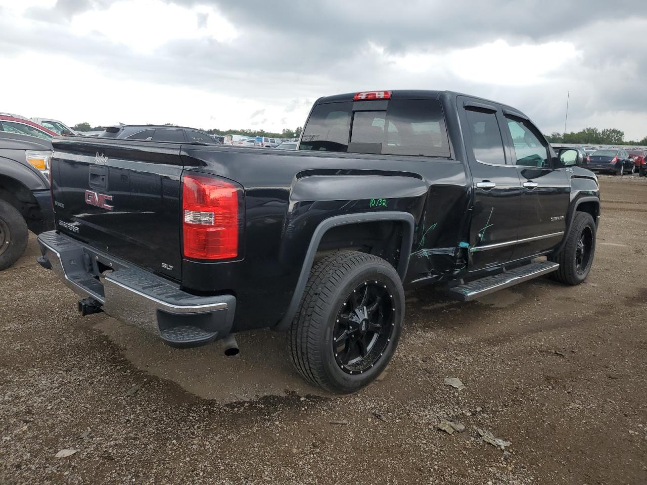 2014 GMC Sierra K1500 Slt black null gasoline 1GTV2VECXEZ416964 photo #4