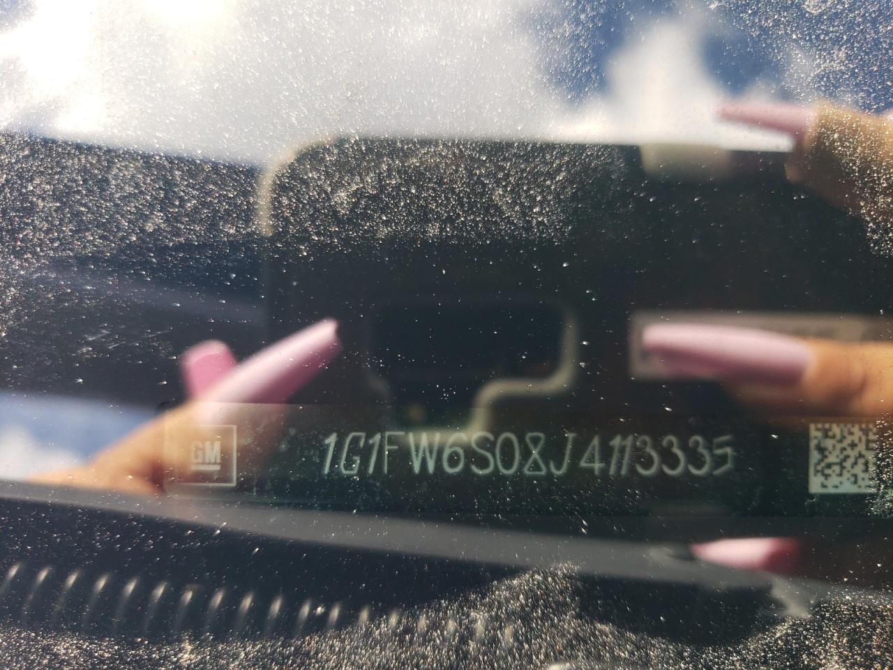 2018 Chevrolet Bolt Ev Lt VIN: 1G1FW6S08J4113335 Lot: 84418305