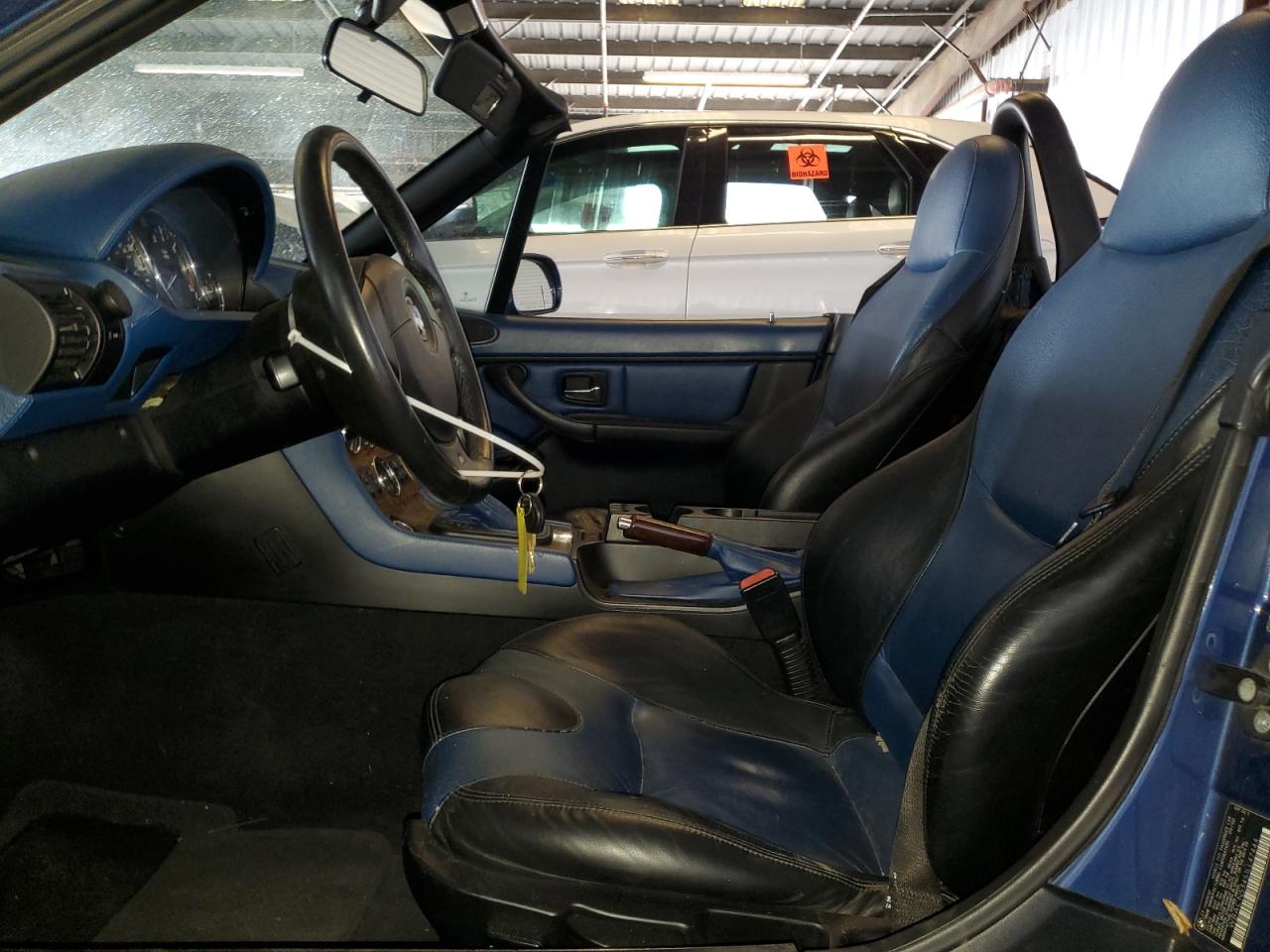 2001 BMW Z3 3.0 VIN: WBACN53451LL47444 Lot: 81886405