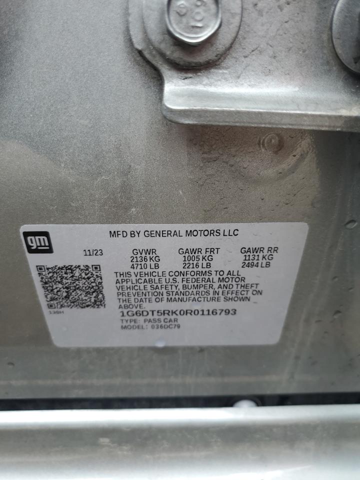 2024 Cadillac Ct5 Premium Luxury VIN: 1G6DT5RK0R0116793 Lot: 71415965