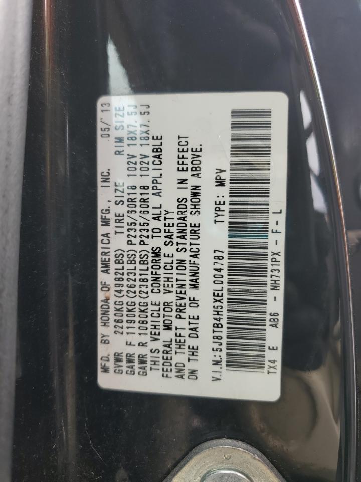 2014 Acura Rdx Technology VIN: 5J8TB4H5XEL004787 Lot: 80673385