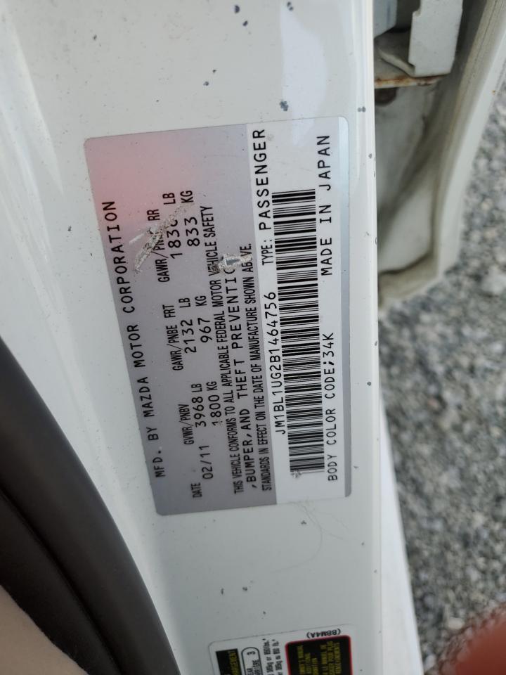 2011 Mazda 3 I VIN: JM1BL1UG2B1464756 Lot: 83809335