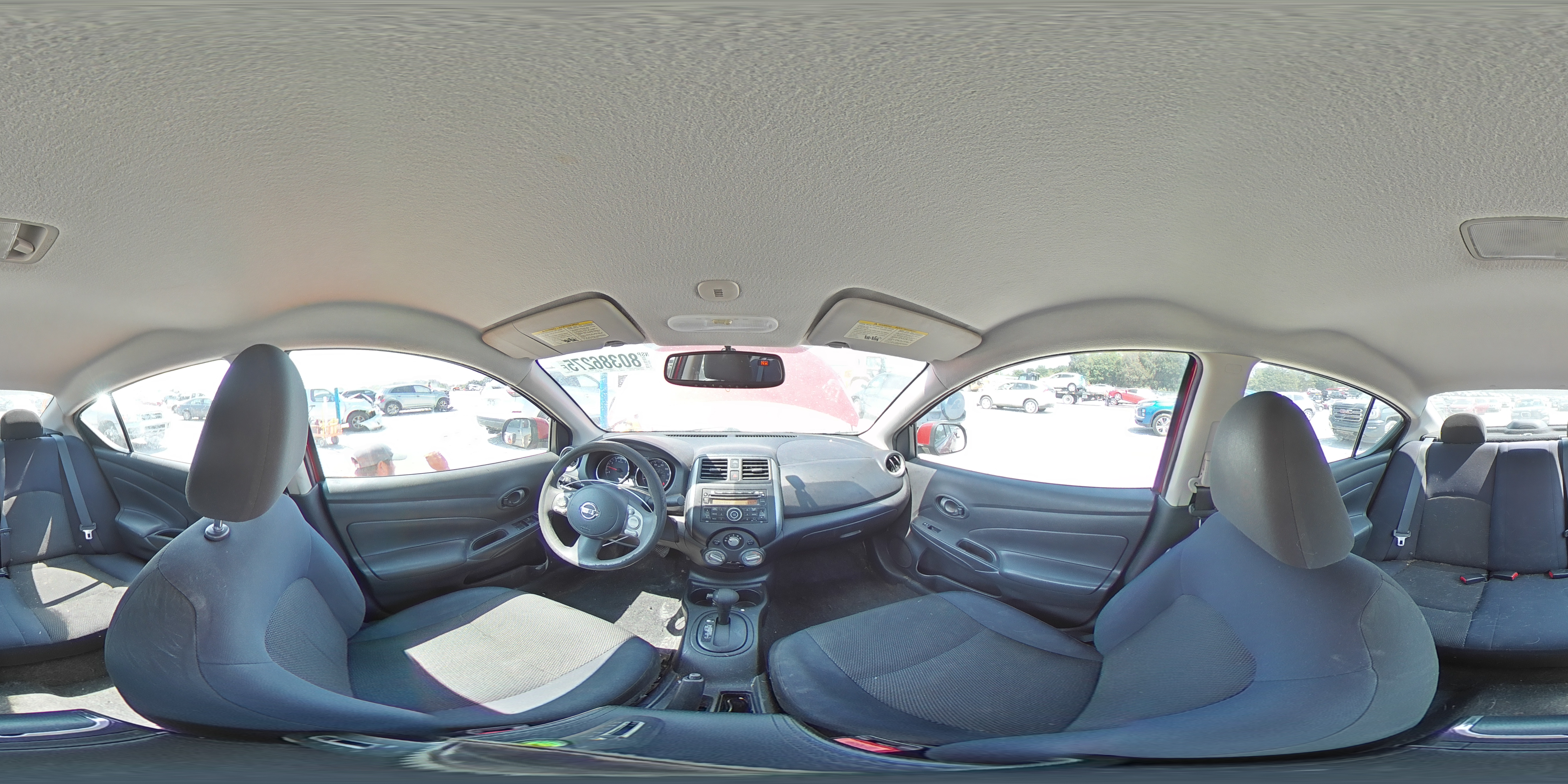2012 Nissan Versa S VIN: 3N1CN7AP4CL828114 Lot: 80386275
