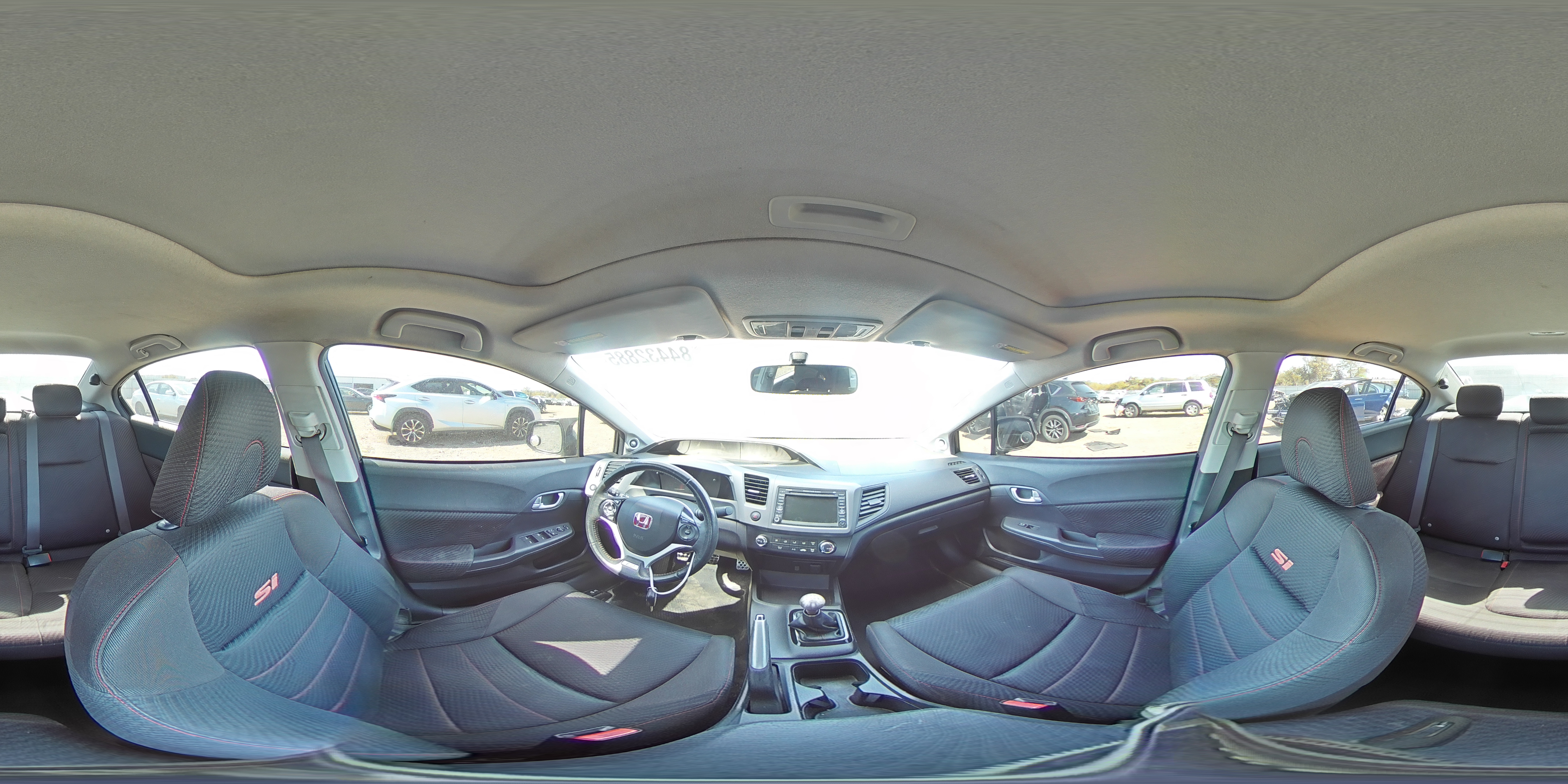 2012 Honda Civic Si VIN: 2HGFB6E54CH700147 Lot: 84432885