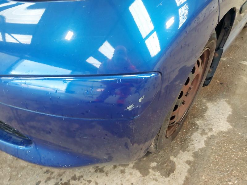 2007 TOYOTA AYGO BLUE