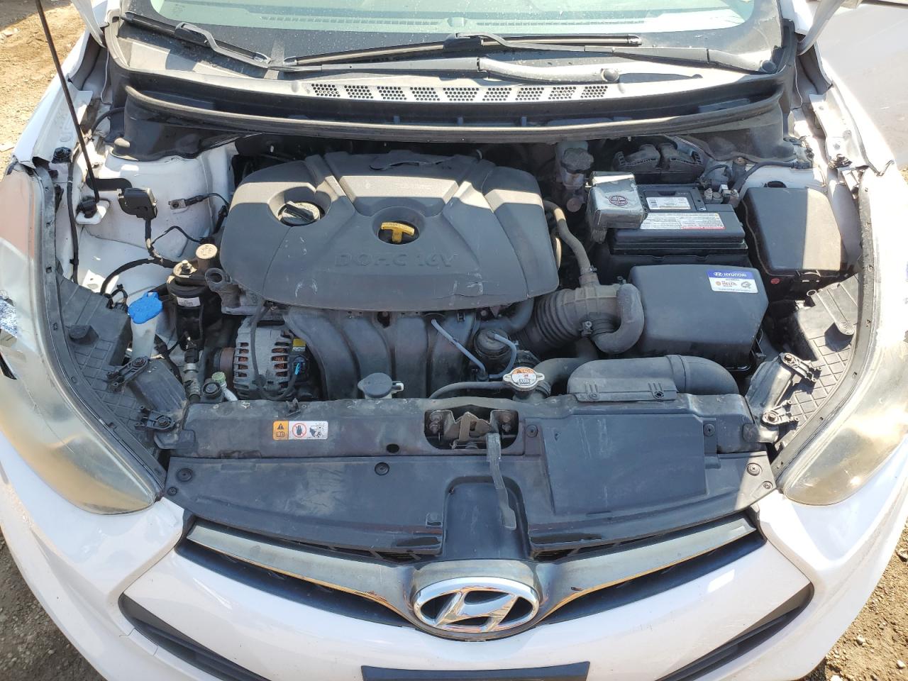 2013 Hyundai Elantra Coupe Gs VIN: KMHDH6AE1DU020615 Lot: 80195875