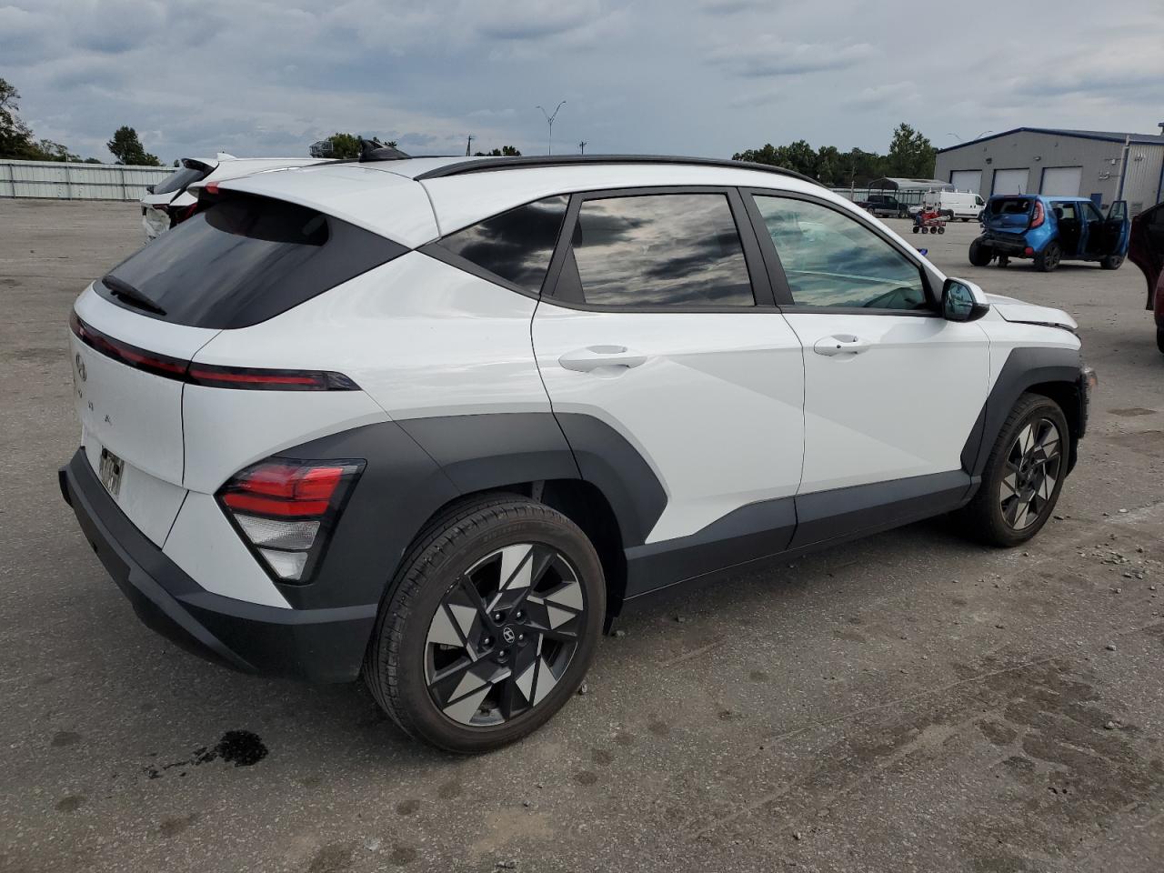 2024 Hyundai Kona Sel white null gas KM8HB3AB1RU086676 photo #4