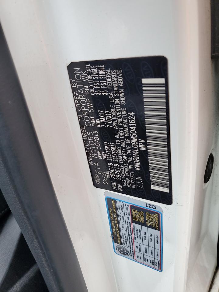 2021 Kia Sorento Ex VIN: KNDRH4LG9M5041624 Lot: 83887545