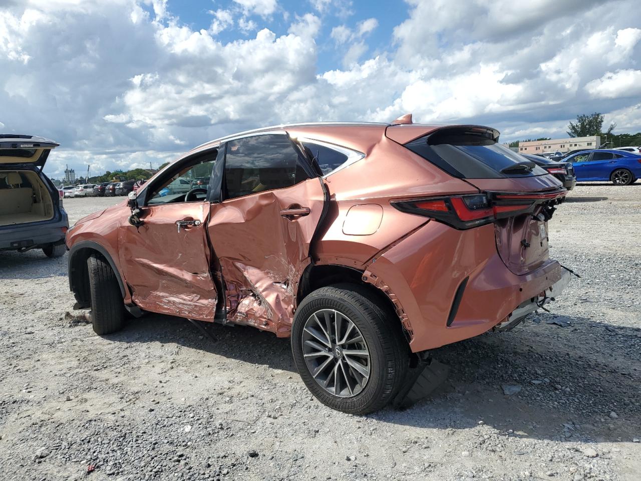 2025 Lexus Nx 250 Base beige null gasoline 2T2ADCAZ8SC022548 photo #3
