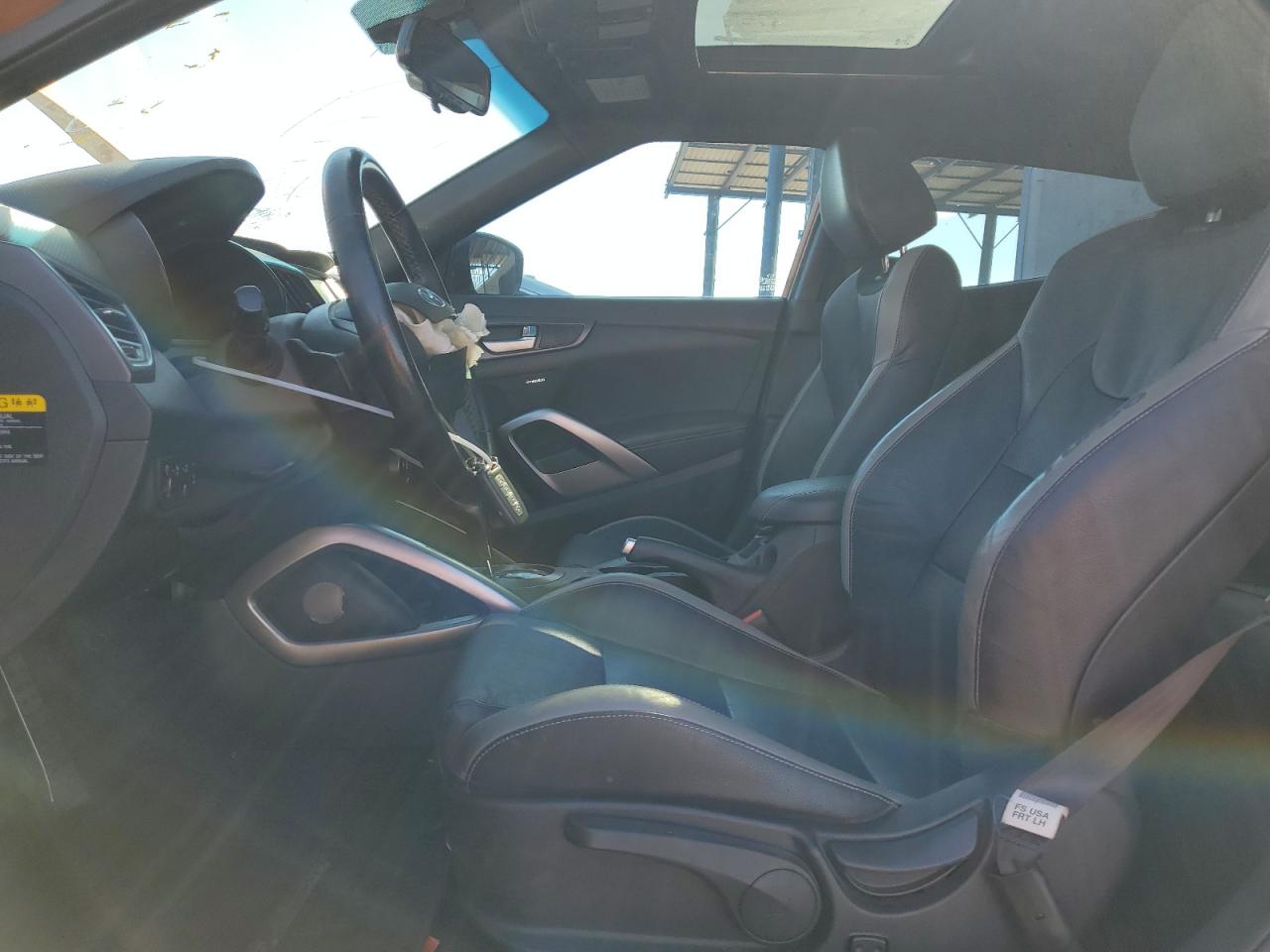 2016 Hyundai Veloster Turbo VIN: KMHTC6AE3GU303046 Lot: 80927325