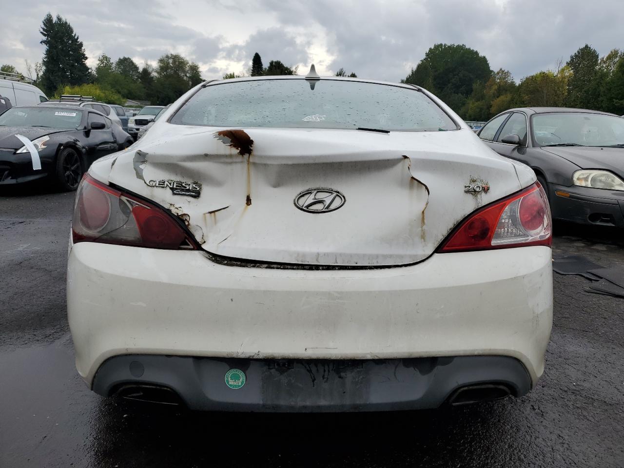 2012 Hyundai Genesis Coupe 2.0T VIN: KMHHT6KD9CU079268 Lot: 81870255