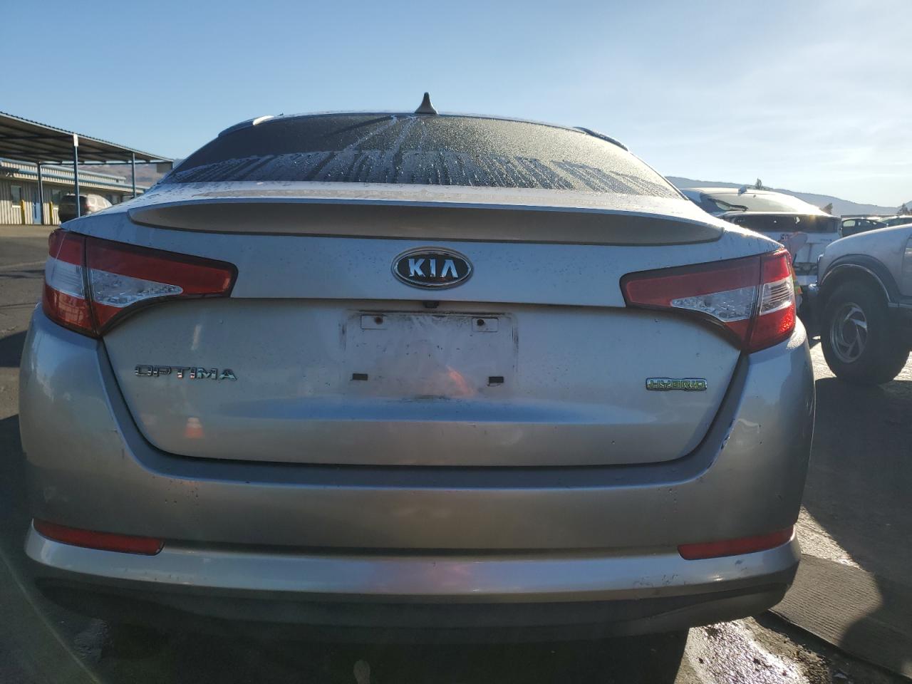 2011 Kia Optima Hybrid VIN: KNAGM4ADXB5005463 Lot: 80757175