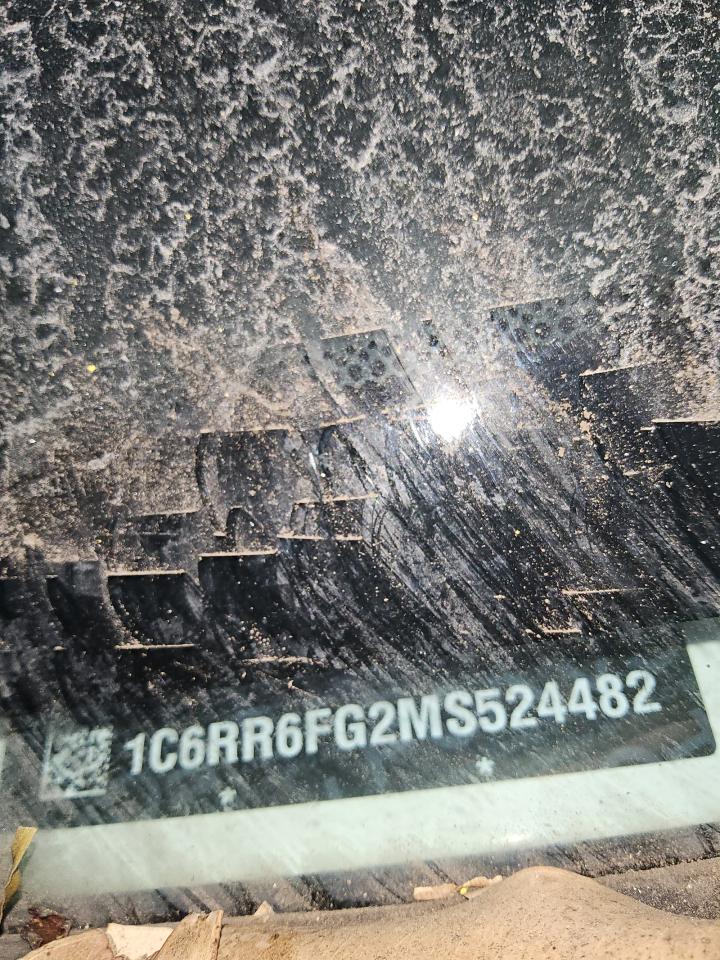 2021 Ram 1500 Classic Tradesman VIN: 1C6RR6FG2MS524482 Lot: 80670775