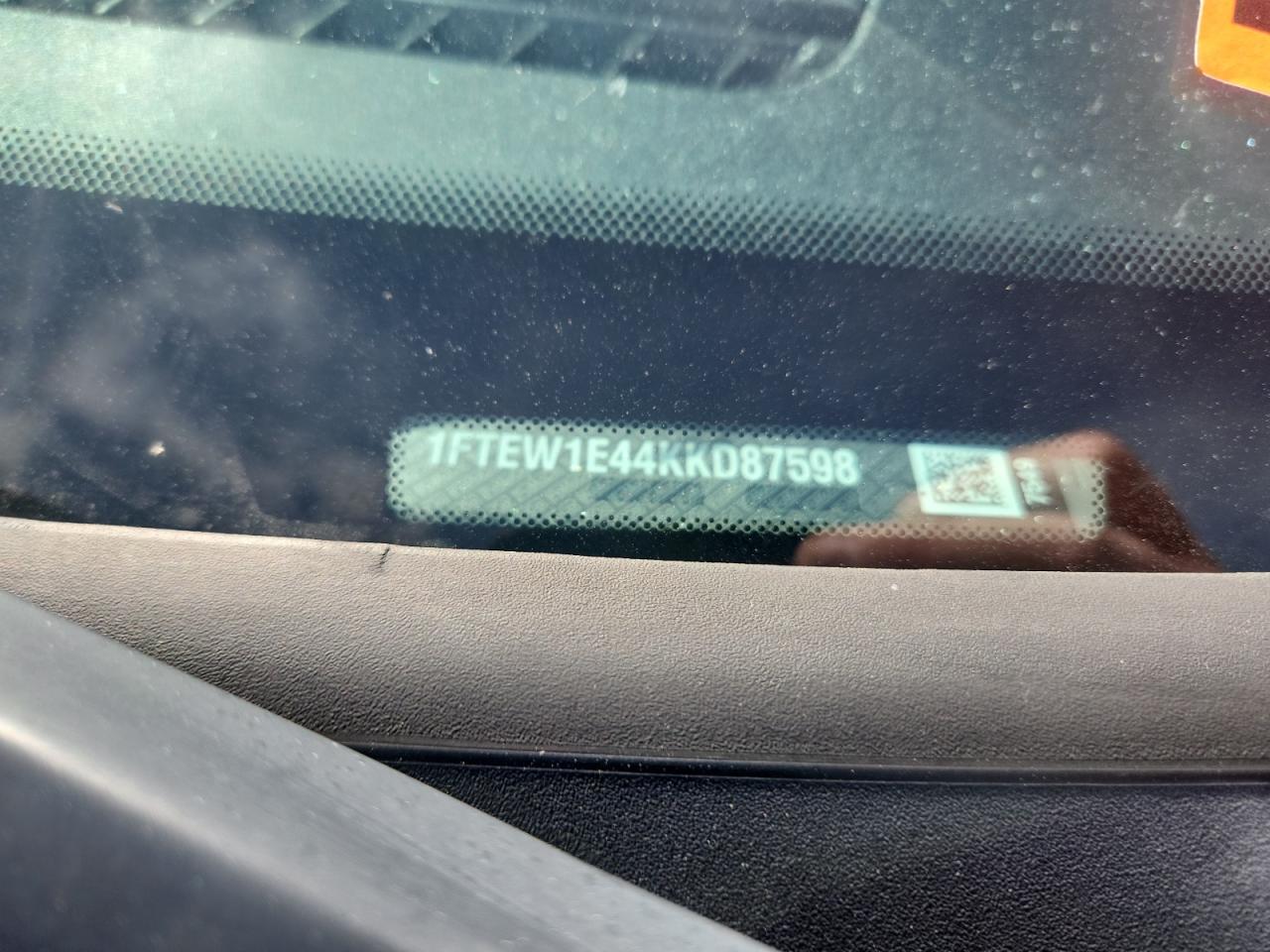 2019 Ford F150 Supercrew VIN: 1FTEW1E44KKD87598 Lot: 81712345