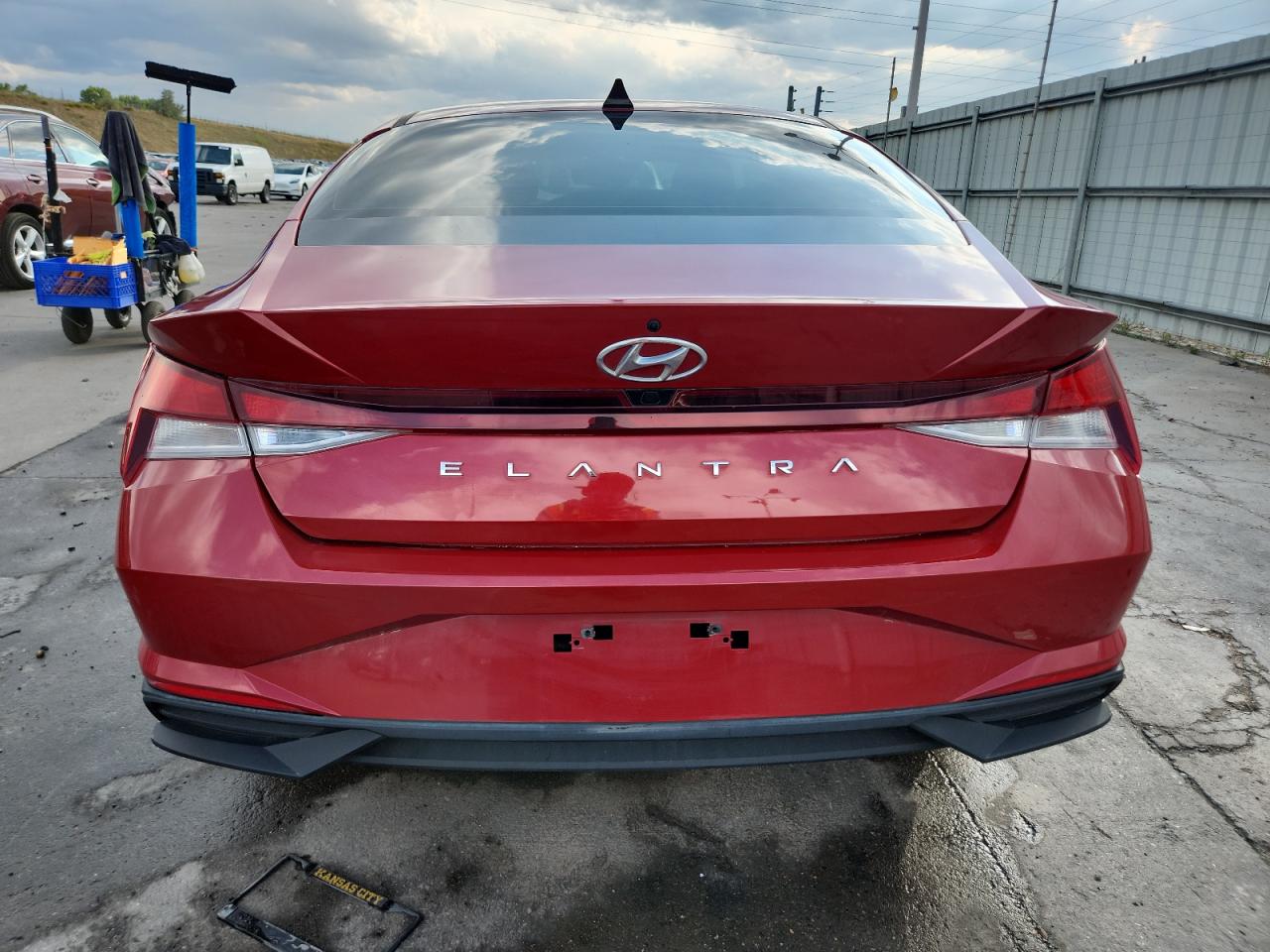 2022 Hyundai Elantra Sel VIN: KMHLS4AG3NU264867 Lot: 71748925