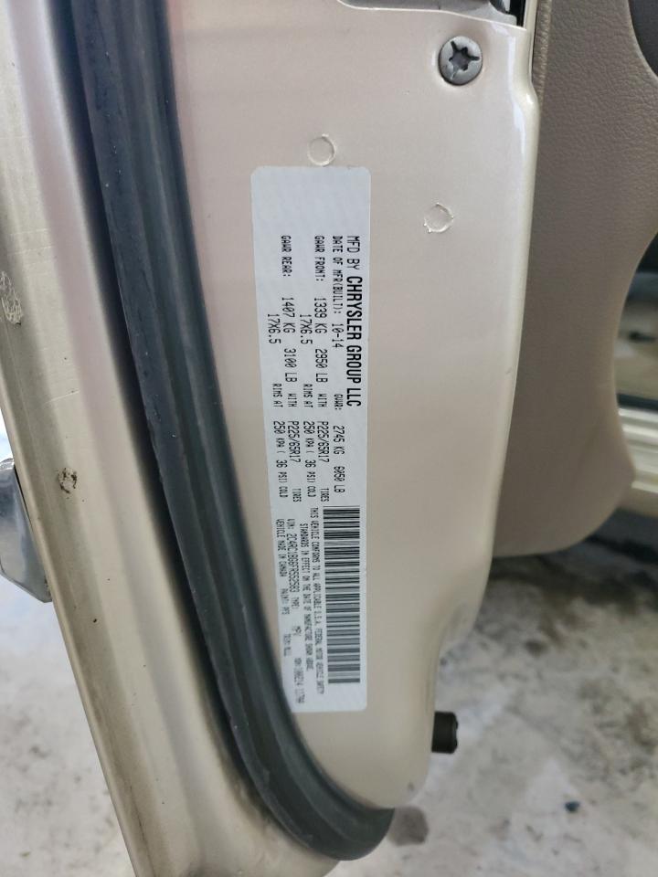 2015 Chrysler Town & Country Touring VIN: 2C4RC1BG6FR552583 Lot: 71053375