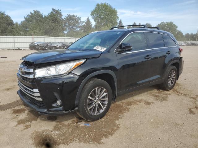  TOYOTA HIGHLANDER 2019 Черный