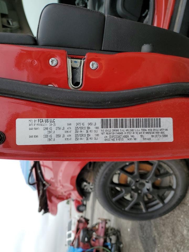 2016 Dodge Journey R/T VIN: 3C4PDCEG0GT149824 Lot: 83854445