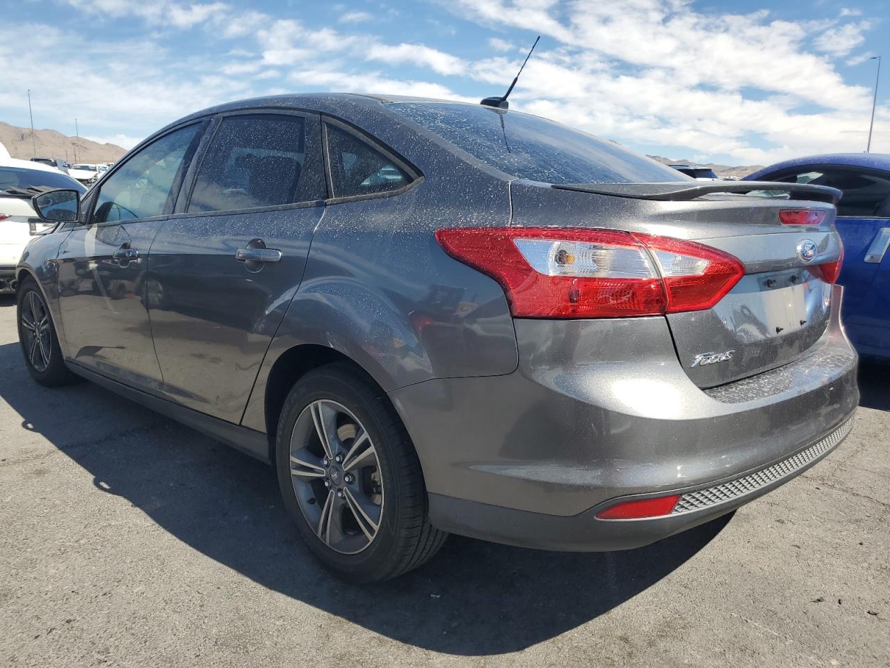 2014 Ford Focus Se grey sedan gasoline 1FADP3F26EL219239 photo #3