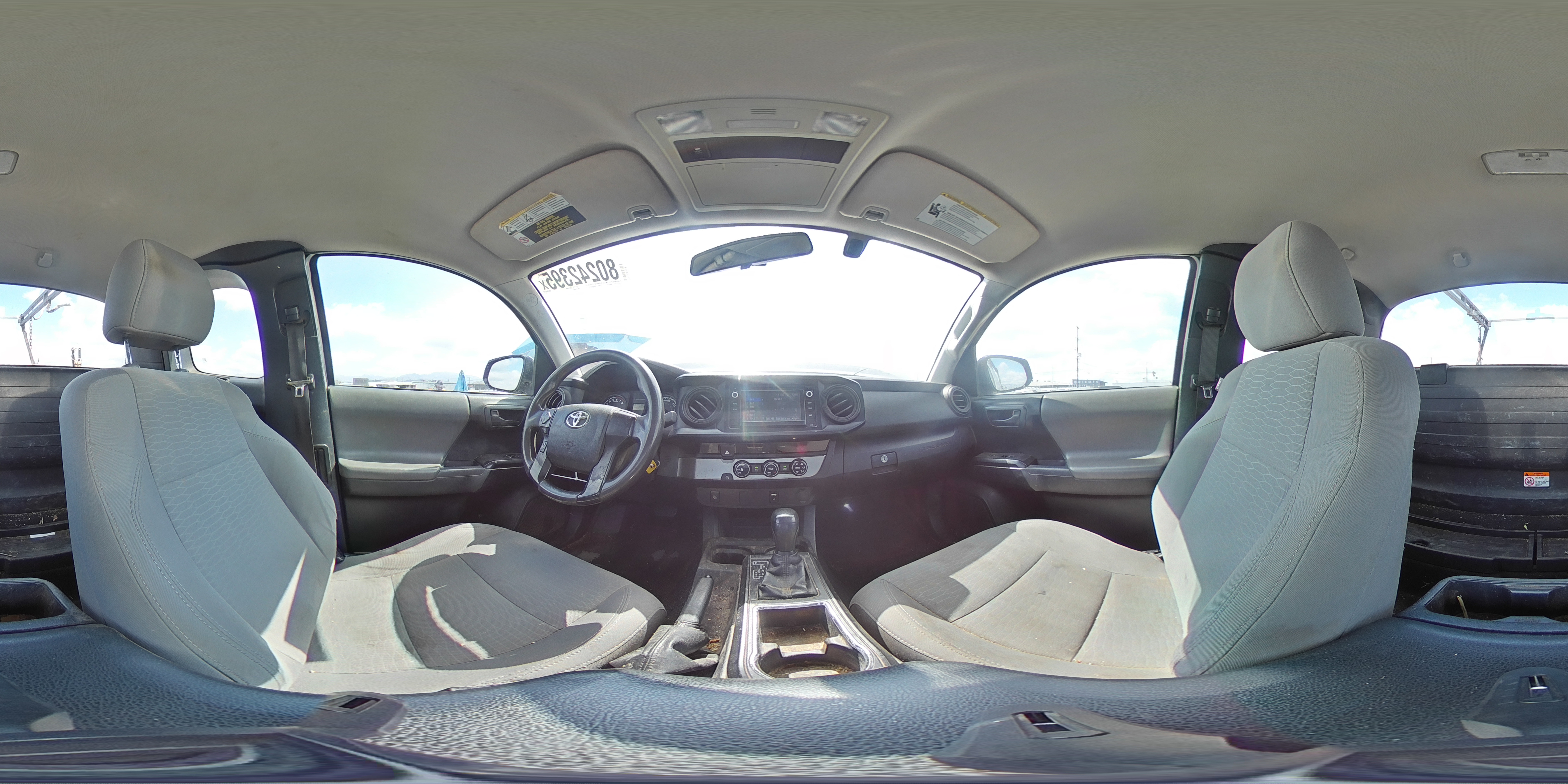 2017 Toyota Tacoma Access Cab VIN: 5TFRX5GN1HX074466 Lot: 80242395