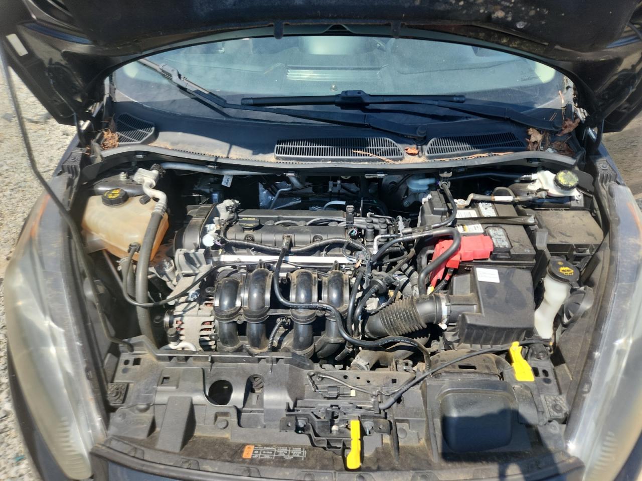 2014 Ford Fiesta S VIN: 3FADP4AJ8EM154266 Lot: 71191695