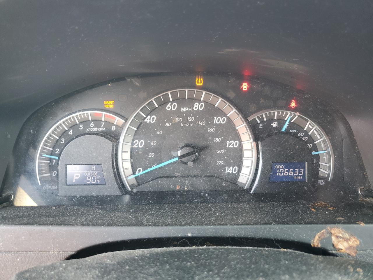 2012 Toyota Camry Base VIN: 4T1BF1FK5CU611625 Lot: 84601135