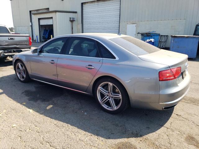Sedans AUDI A8 2013 Srebrny