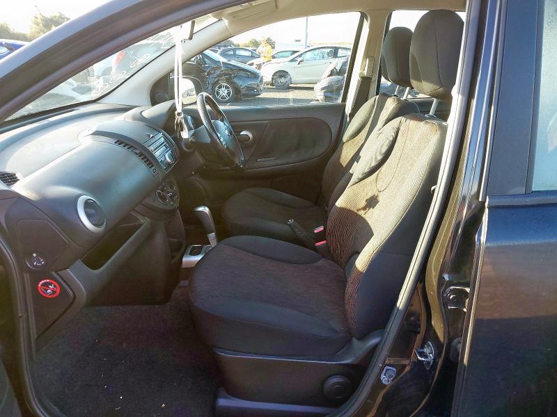 2010 NISSAN NOTE ACENTA AUTO 