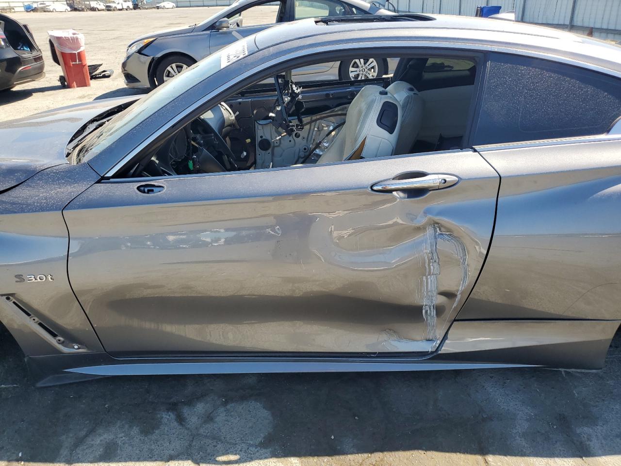 2018 Infiniti Q60 Red Sport 400 VIN: JN1FV7EK6JM530677 Lot: 81733295