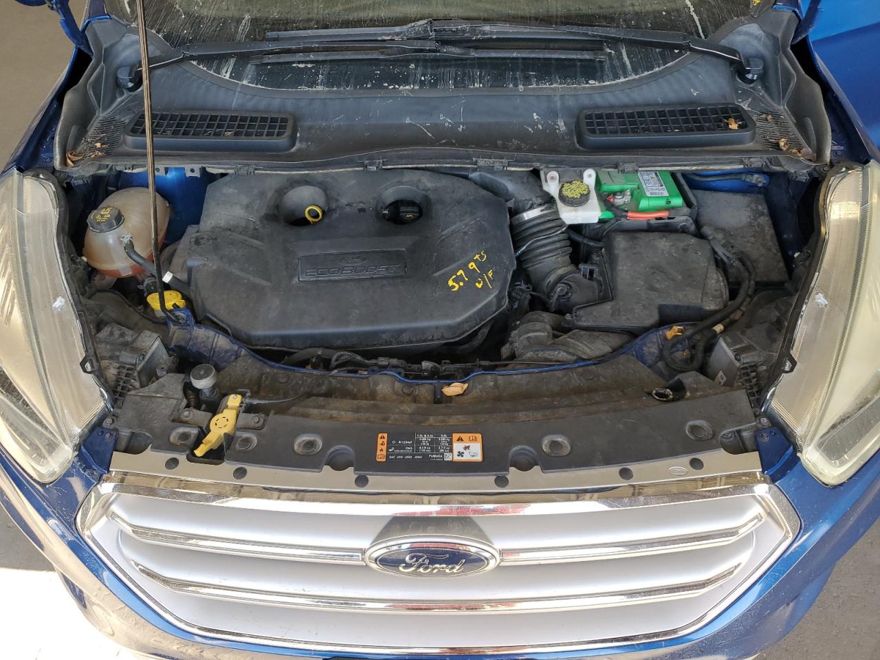 2017 Ford Escape Titanium VIN: 1FMCU9J98HUD31296 Lot: 83988865