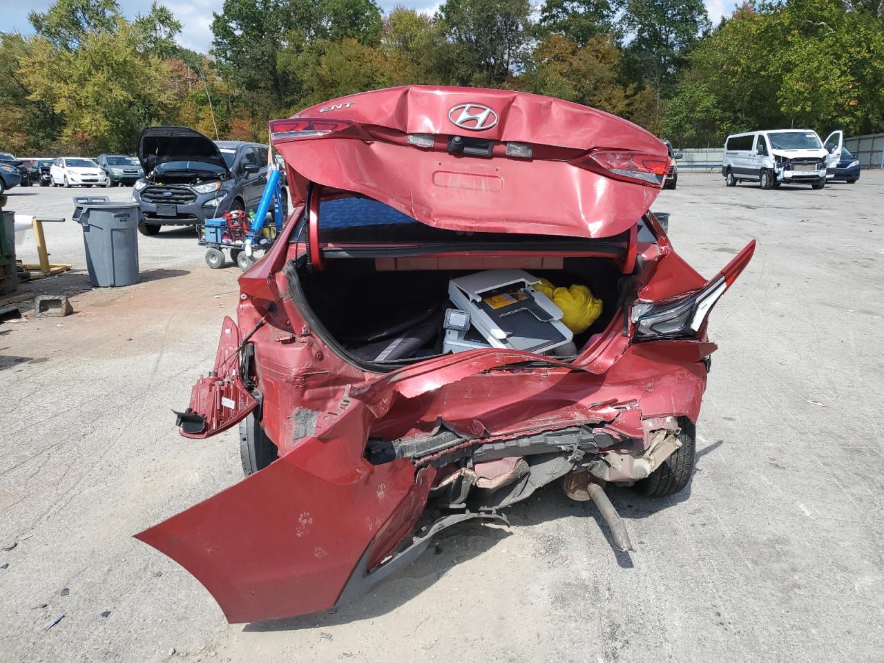 2020 Hyundai Accent Se VIN: 3KPC24A64LE117156 Lot: 81082805