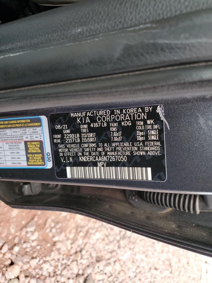 2022 Kia Seltos Ex VIN: KNDERCAA6N7267050 Lot: 81165425