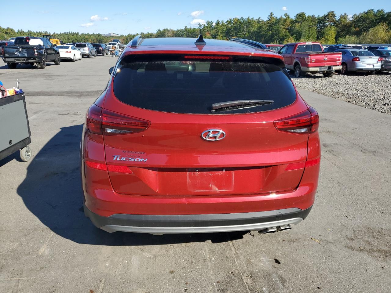 2021 Hyundai Tucson Limited VIN: KM8J33AL8MU332803 Lot: 83786685
