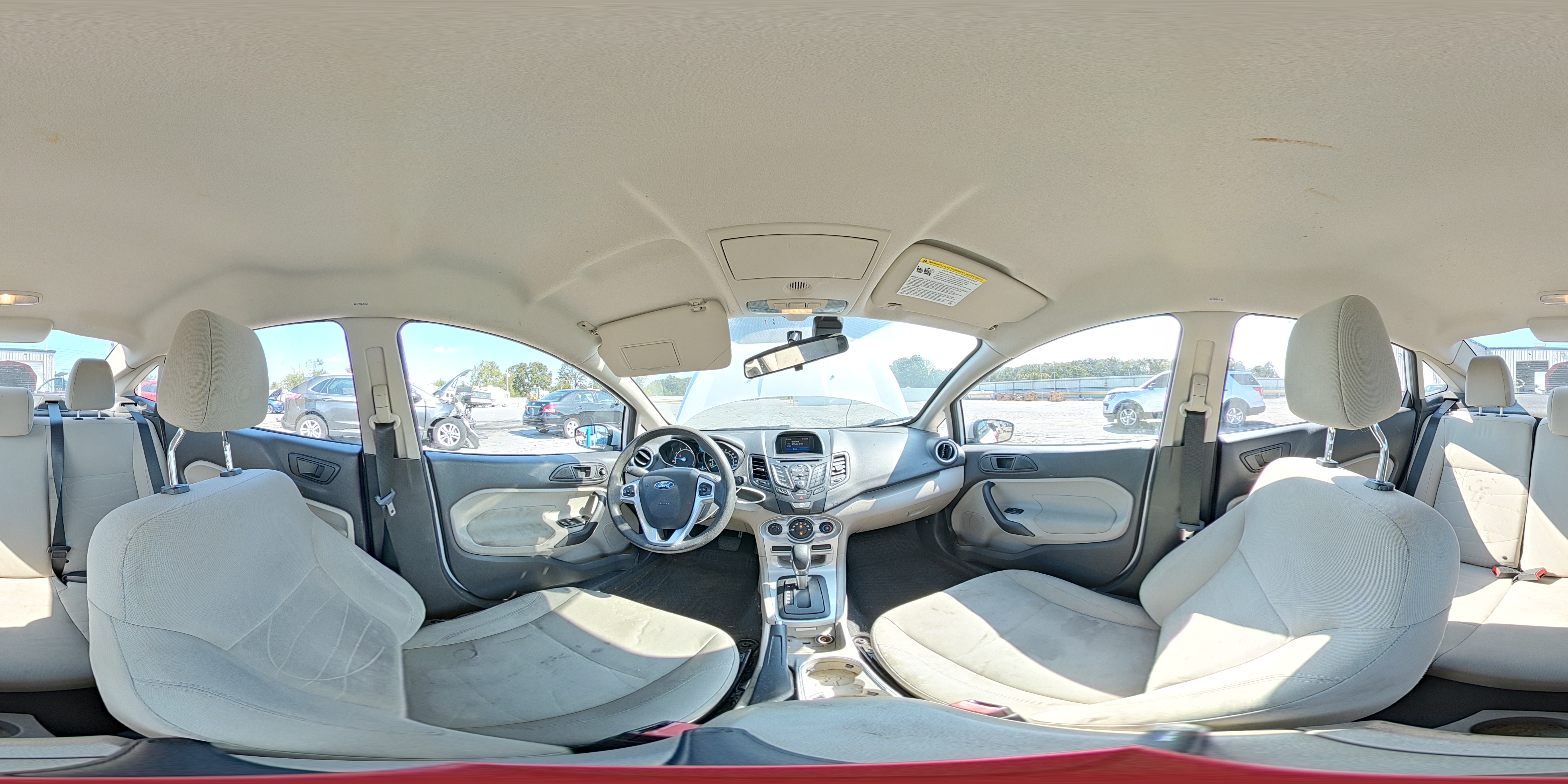 2019 Ford Fiesta Se VIN: 3FADP4BJ1KM124195 Lot: 81203625