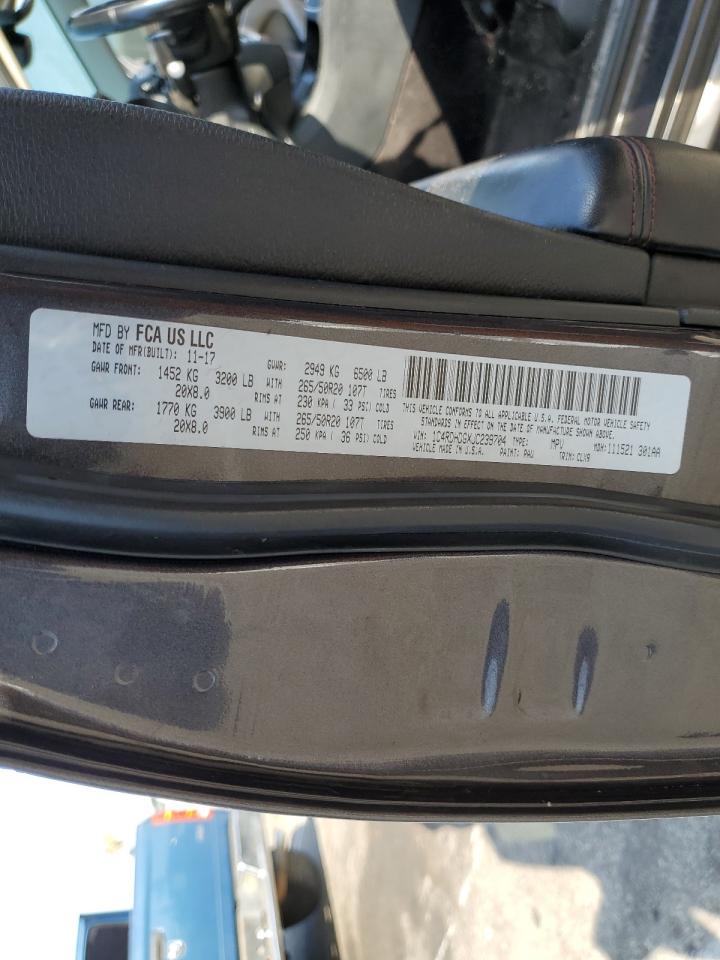 2018 Dodge Durango Gt VIN: 1C4RDHDGXJC239704 Lot: 80748025