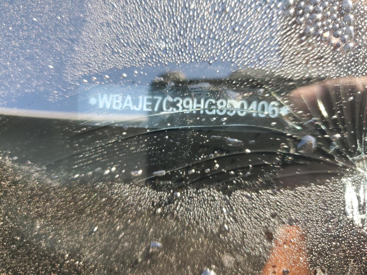 2017 BMW 540 Xi VIN: WBAJE7C39HG890406 Lot: 81039685