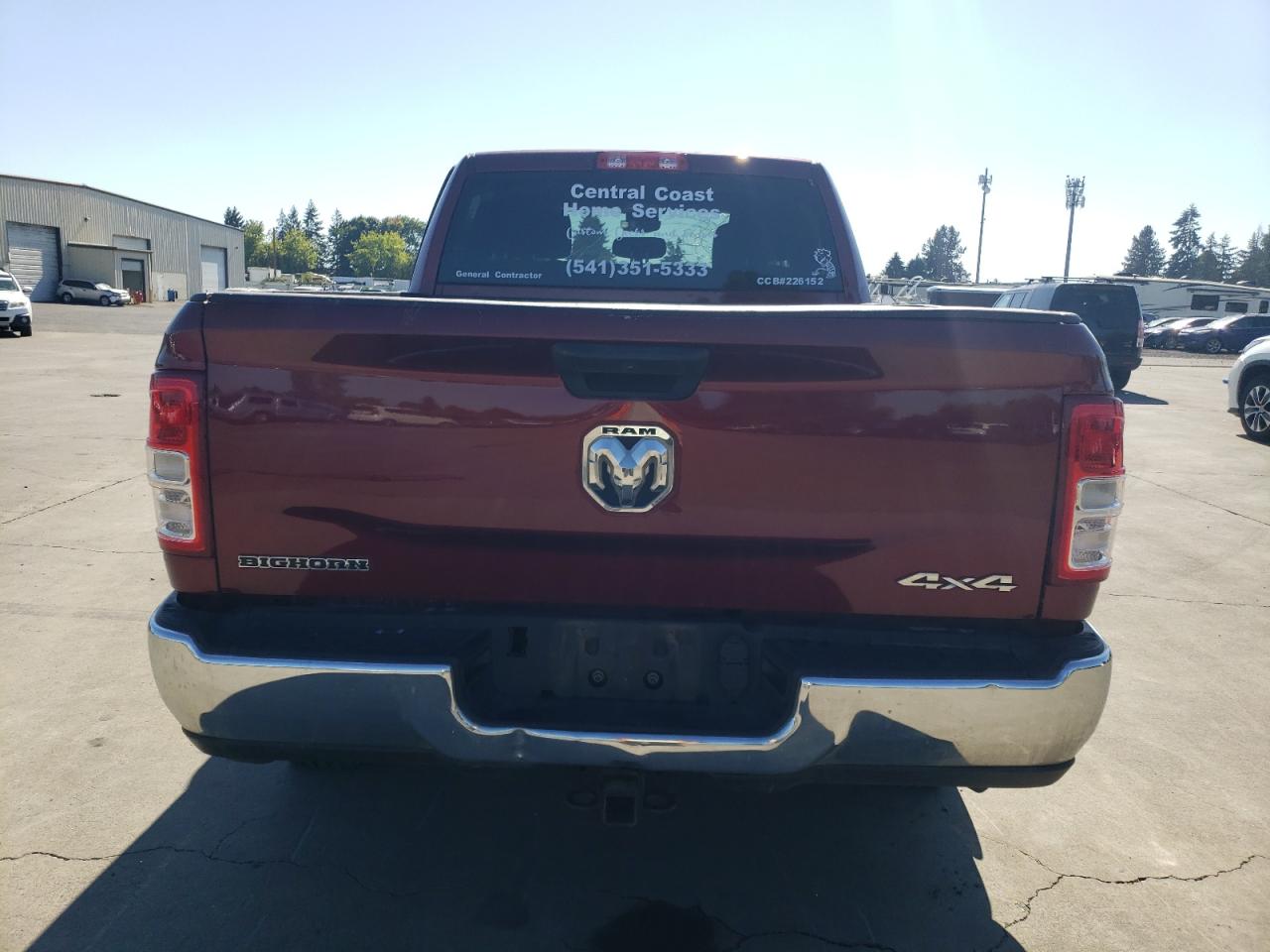 2022 Ram 2500 Big Horn/Lone Star VIN: 3C6UR5DJ1NG403759 Lot: 80477045