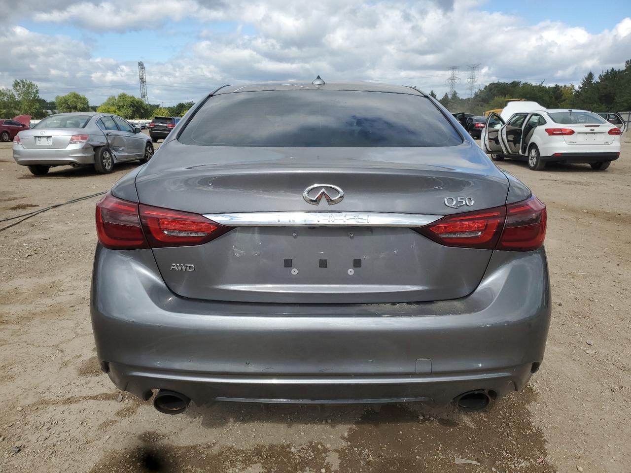 2018 Infiniti Q50 Luxe VIN: JN1EV7AR3JM444564 Lot: 71403885