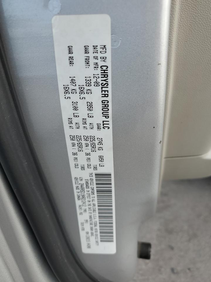 2010 Chrysler Town & Country Touring VIN: 2A4RR5D19AR212412 Lot: 81317235