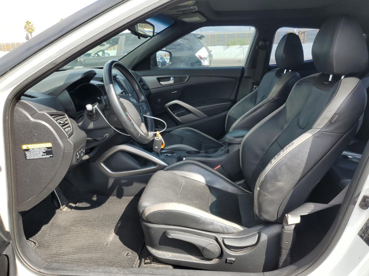 2016 Hyundai Veloster Turbo VIN: KMHTC6AEXGU286679 Lot: 80402925