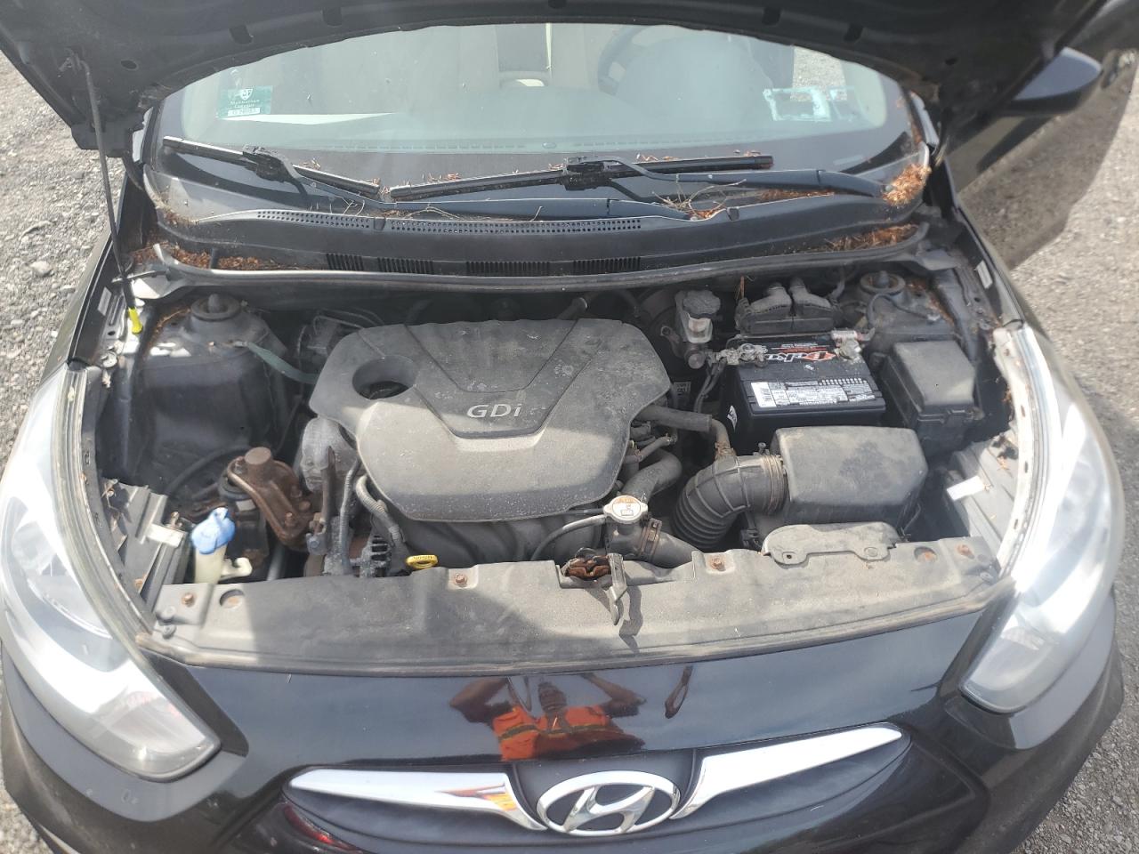 2013 Hyundai Accent Gls VIN: KMHCU4AE8DU293028 Lot: 84708175