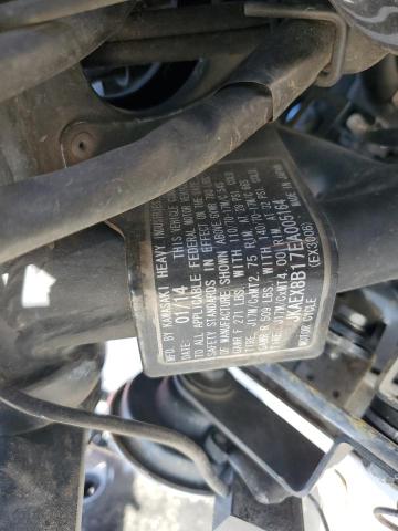  KAWASAKI EX300 B 2014 Черный