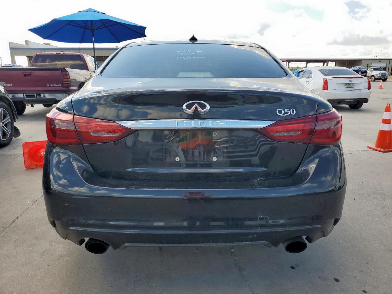 2018 Infiniti Q50 Luxe VIN: JN1EV7AP0JM358269 Lot: 81606435