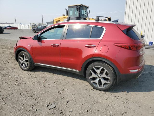  KIA SPORTAGE 2017 Красный