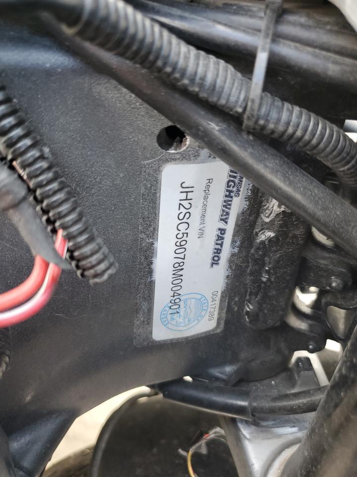 2008 Honda Cbr1000 Rr VIN: JH2SC59078M004901 Lot: 81079565