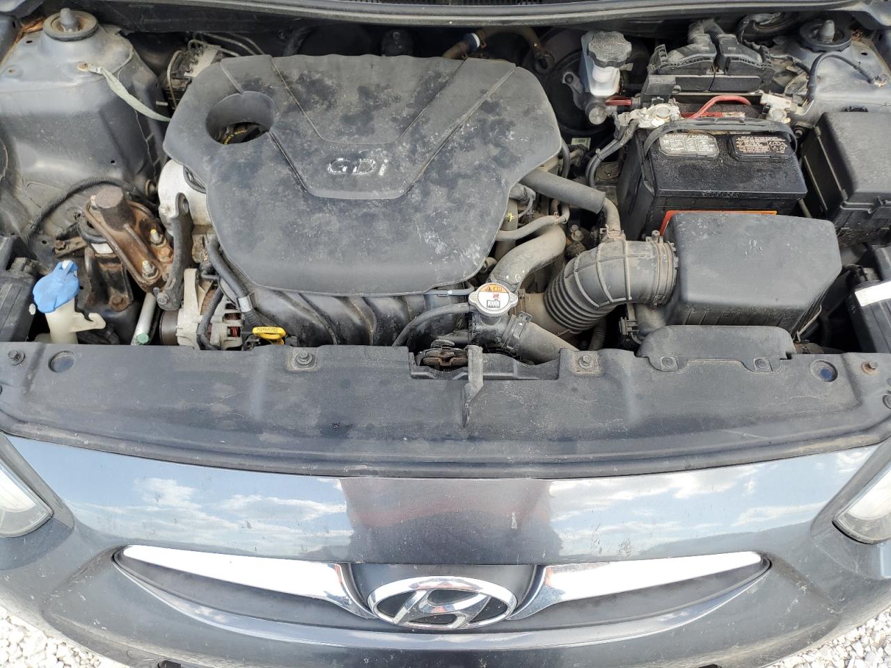 2013 Hyundai Accent Gls VIN: KMHCT4AE4DU415323 Lot: 71151845
