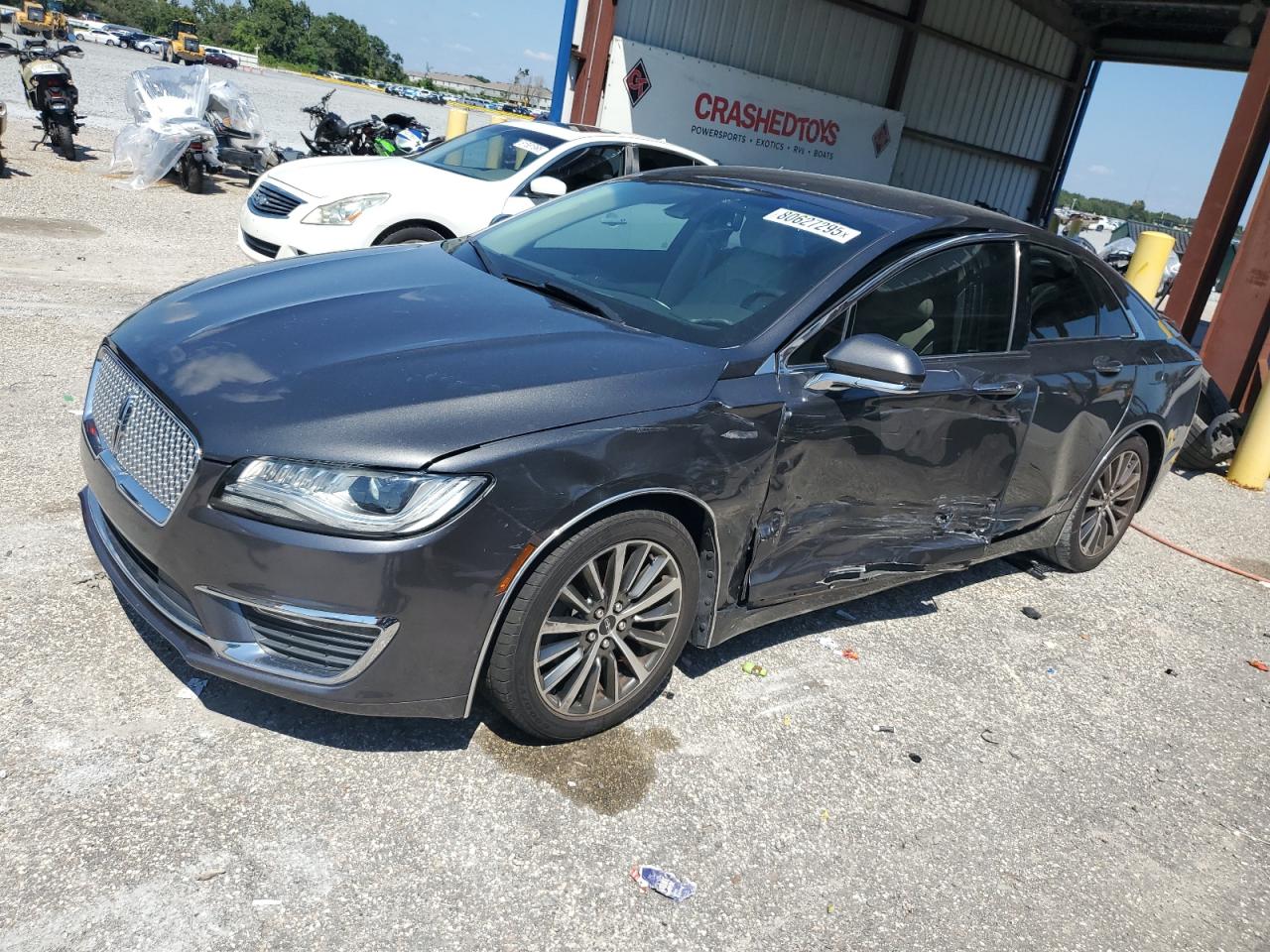 LINCOLN MKZ 2019. Lot# 80627295. VIN 3LN6L5C9XKR614318. Photo 1